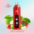 AL FAKHER Crown Bar Crystal 8000 Puffs Disposable Vape Two Apple flavor/EUROVAPEPRO