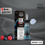 Al Fakher Crown Bar E Hose X 60000 Puffs Disposable Berry Ice-EUROVAPEPRO