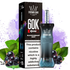 Al Fakher Crown Bar E Hose X 60000 Puffs Disposable Blackcurrant Mint-EUROVAPEPRO