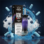 Al Fakher Crown Bar E Hose X 60000 Puffs Disposable Blueberry Gum-EUROVAPEPRO