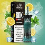 Al Fakher Crown Bar E Hose X 60000 Puffs Disposable Lemon Mint-EUROVAPEPRO