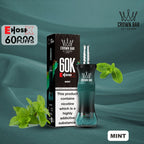 Al Fakher Crown Bar E Hose X 60000 Puffs Disposable Vape Mint-EUROVAPEPRO