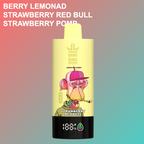 BANG King Triple 85000 Puffs 3 In 1 Disposable Vape Berry Lemonad&Strawberry Red Bull&Strawberry Pomp/EUROVAPEPRO