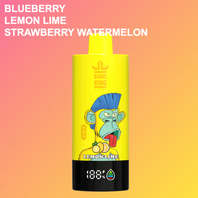 BANG King Triple 85000 Puffs 3 In 1 Disposable Vape Blueberry&Lemon Lime&Strawberry Watermelon/EUROVAPEPRO