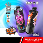 BANG Legend 150k 6 in 1 Disposable Vape Cherry Ice&Mixed Berries&Red Cola/EUROVAPEPRO