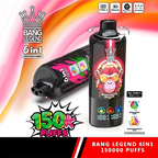BANG Legend 150k 6 in 1 Disposable Vape Watermelon Ice&Watermelon Berries&Strawberry Watermelon/EUROVAPEPRO
