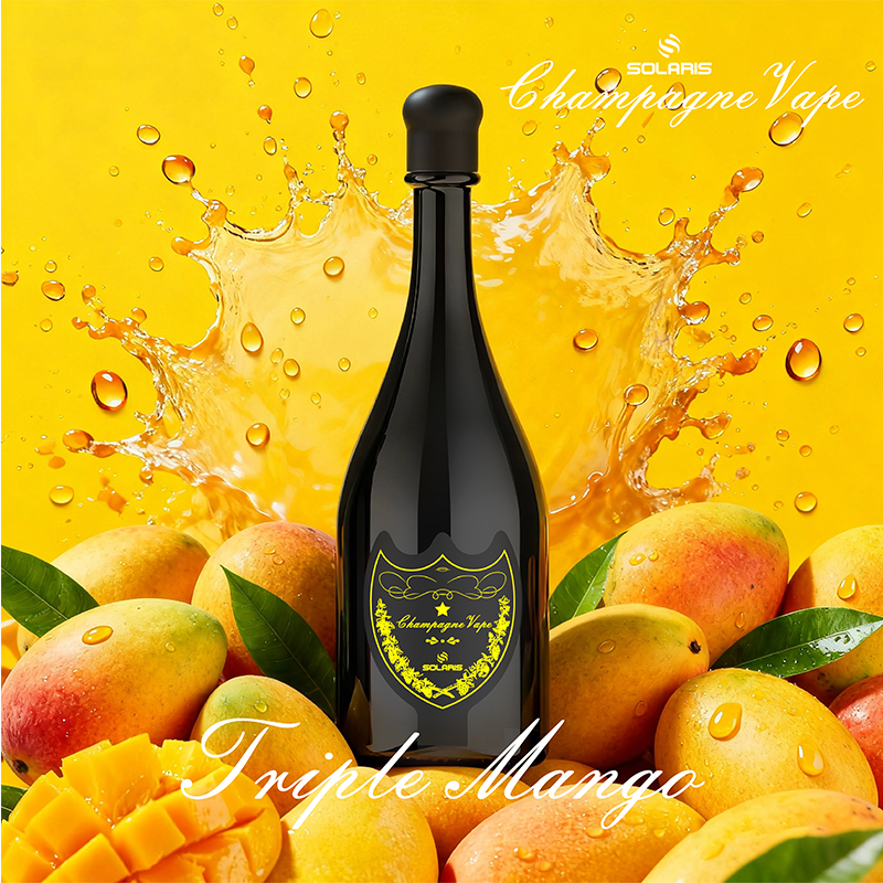 TEQUILA/HUMO AZUL Champagne 2% Nic 30000 Puffs Triple Mango/Eurovapepro