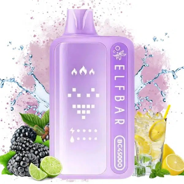 ELF BAR BC45000  45K Puffs Disposable Vape Blackberry Lemonade-Eurovapepro