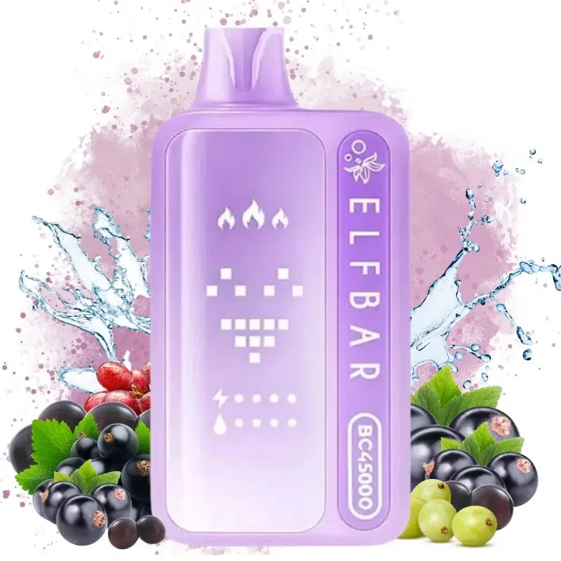ELF BAR BC45000  45K Puffs Disposable Vape Blackcurrant Grape-Eurovapepro