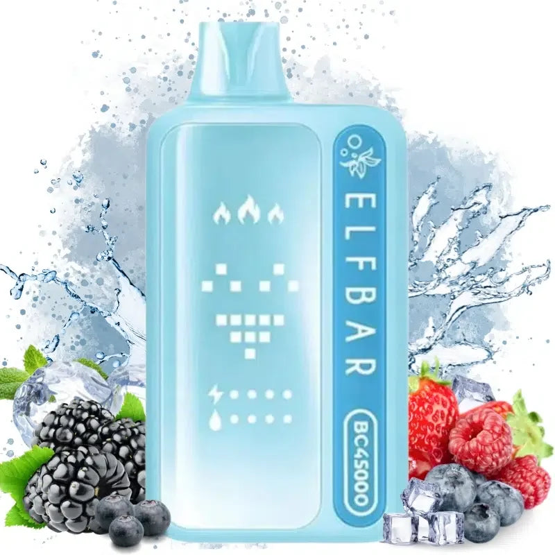 ELF BAR BC45000  45K Puffs Disposable Vape Blue Razz Ice-Eurovapepro