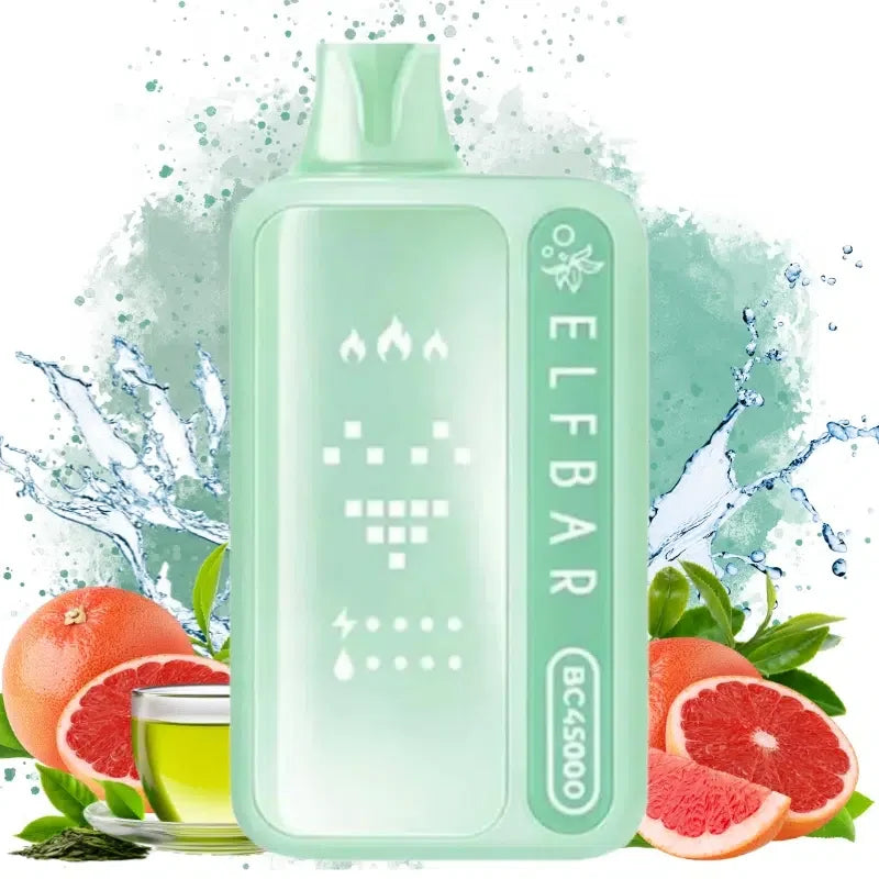ELF BAR BC45000  45K Puffs Disposable Vape Grapefruit Green Tea-Eurovapepro