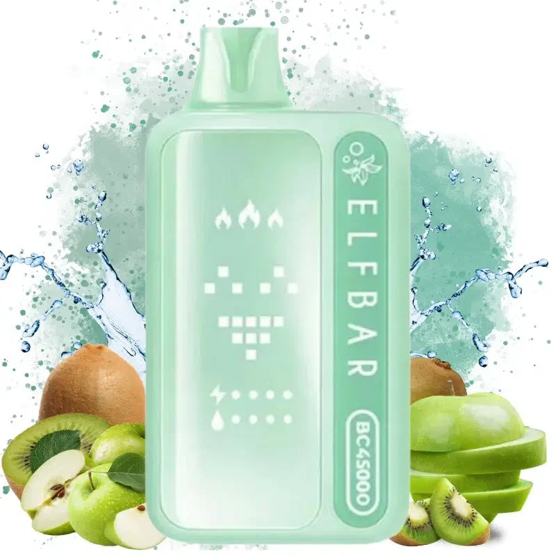 ELF BAR BC45000  45K Puffs Disposable Vape Sour Apple Kiwi-Eurovapepro