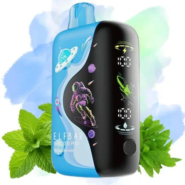 ELF BAR GH33000 Pro 33000 Puffs Mountain Mint Disposable Vape -Eurovapepro