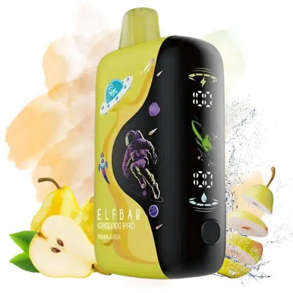 ELF BAR GH33000 Pro 33000 Puffs Pear Soda Disposable Vape -Eurovapepro