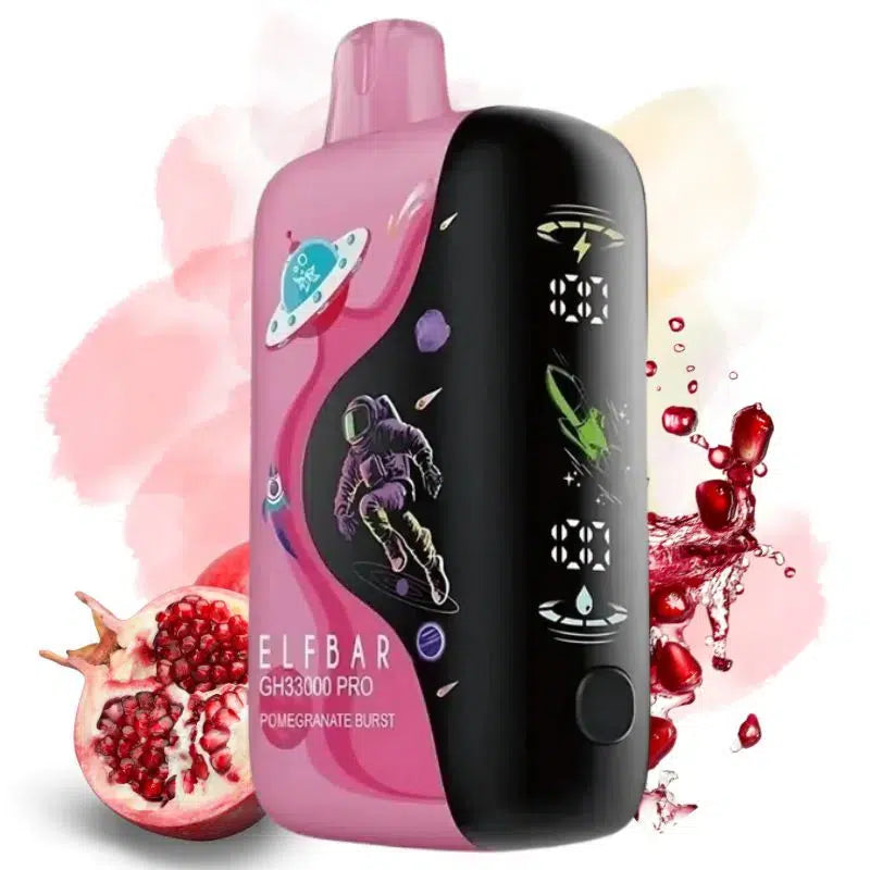ELF BAR GH33000 Pro 33000 Puffs Pomegranate Burst Disposable Vape -Eurovapepro
