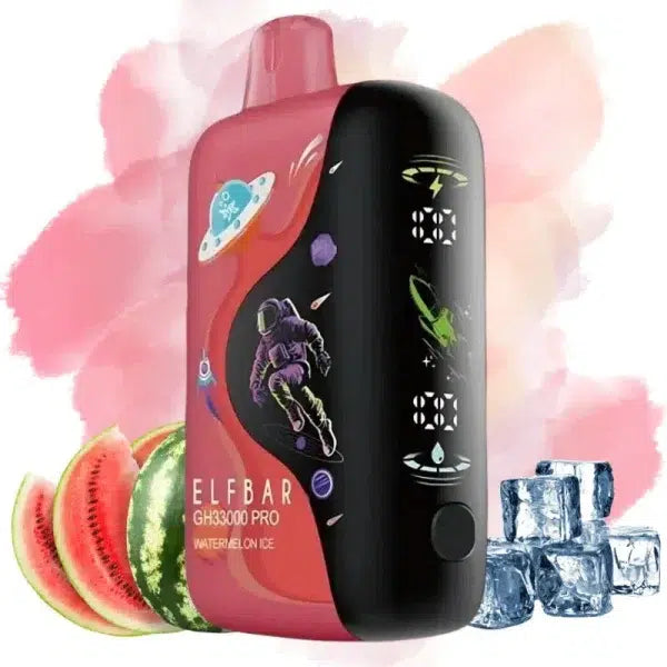 ELF BAR GH33000 Pro 33000 Puffs Watermelon Ice Disposable Vape -Eurovapepro