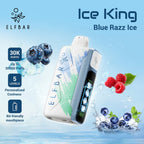 ELF BAR Ice King -  30000 puffs  Disposable Vape Blue Razz Ice-EUROVAPEPRO