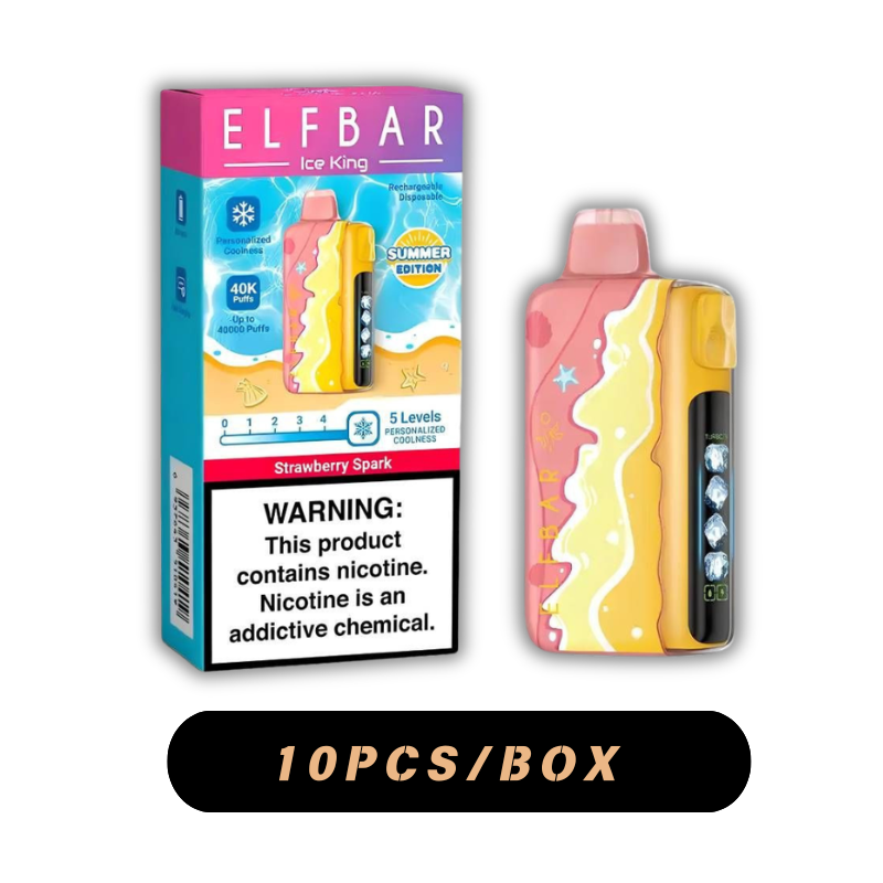 ELF BAR Ice King Summer Edition 40000 Puffs Disposable Vape【5pcs】-EUrovapepro