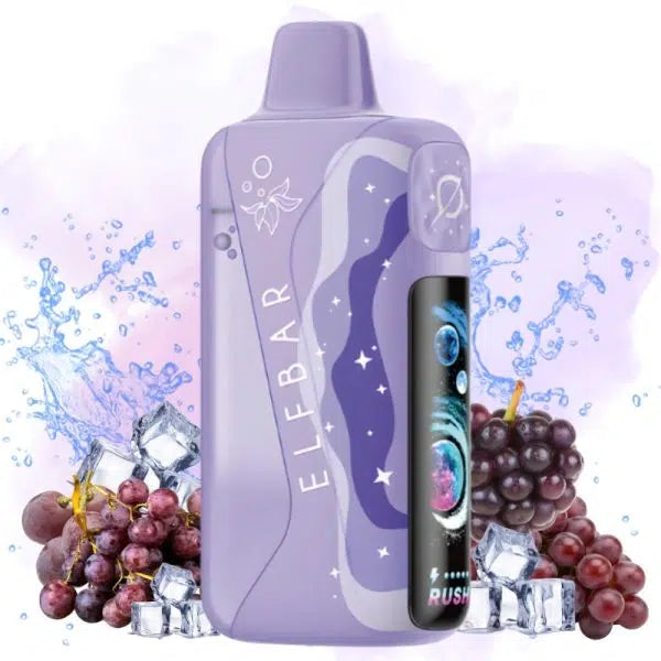 ELF BAR Lush King Pro 40000 Puffs Disposable Vape Black Grape Ice-EUROVAPEPRO