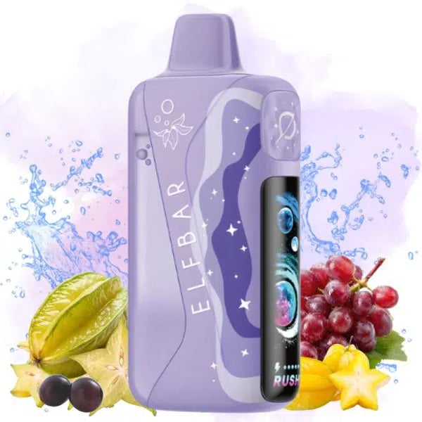 ELF BAR Lush King Pro 40000 Puffs Disposable Vape Starfruit Grape-EUROVAPEPRO