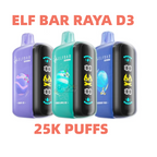 ELF BAR Raya D3 25000 puffs Triple Mesh Coil disposable vape-eurovapepro