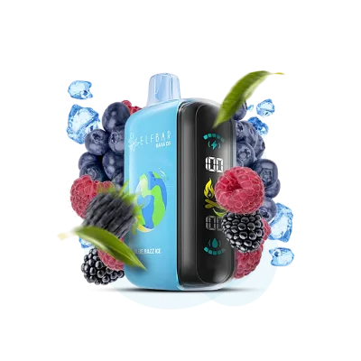 ELF BAR Raya D3 25000 puffs disposable vape Blue Razz Ice-eurovapepro