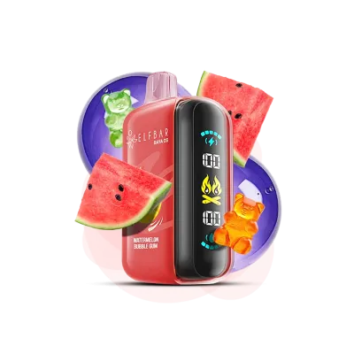 ELF BAR Raya D3 25000 puffs disposable vape Watermelon Bubble Gum-eurovapepro