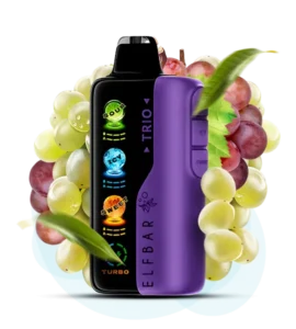 ELF BAR TRIO 40000 Puffs Disposable Vape La Grape-EUROVAPEPRO