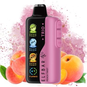 ELF BAR TRIO 40000 Puffs Disposable Vape Peach Twist-EUROVAPEPRO