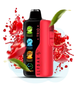 ELF BAR TRIO 40000 Puffs Disposable Vape Pomegranate Blast-EUROVAPEPRO