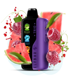 ELF BAR TRIO 40000 Puffs Disposable Vape Raspberry Watermelon-EUROVAPEPRO