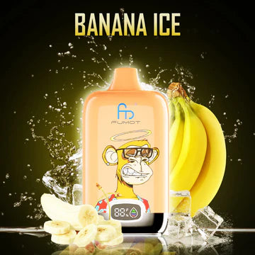 FUMOT Digital Box - 12000 Puffs Disposable Vape Banana Ice-EUROVAPEPRO