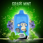 FUMOT Digital Box - 12000 Puffs Disposable Vape Grape Mint-EUROVAPEPRO