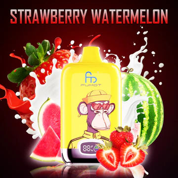 FUMOT Digital Box - 12000 Puffs Disposable Vape Strawberry Watermelon-EUROVAPEPRO