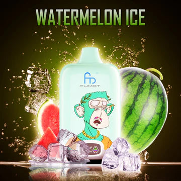 FUMOT Digital Box - 12000 Puffs Disposable Vape Watermelon Ice -EUROVAPEPRO