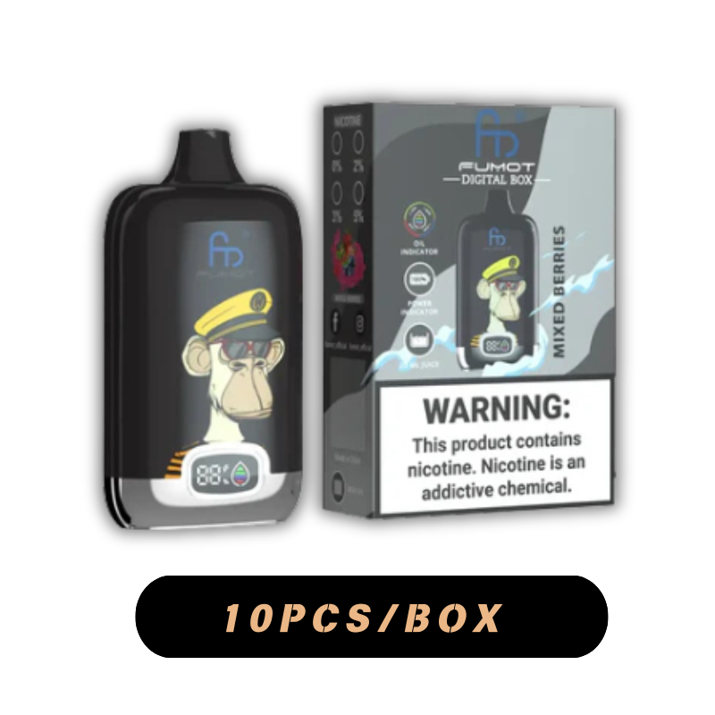 FUMOT Digital Box 12000 Puffs Disposable Vape-EUROVAPEPRO