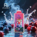 FUMOT  Leopard  40000 Puff Disposable Vape Blueberry Cherry Cranberry-EUROVAPEPRO