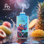 FUMOT  Leopard  40000 Puff Disposable Vape Peach Mango Pineapple-EUROVAPEPRO