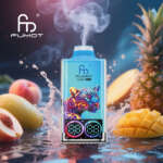 FUMOT  Leopard  40000 Puff Disposable Vape Peach Mango Pineapple-EUROVAPEPRO