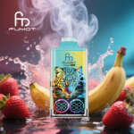FUMOT  Leopard  40000 Puff Disposable Vape Strawberry Banana-EUROVAPEPRO