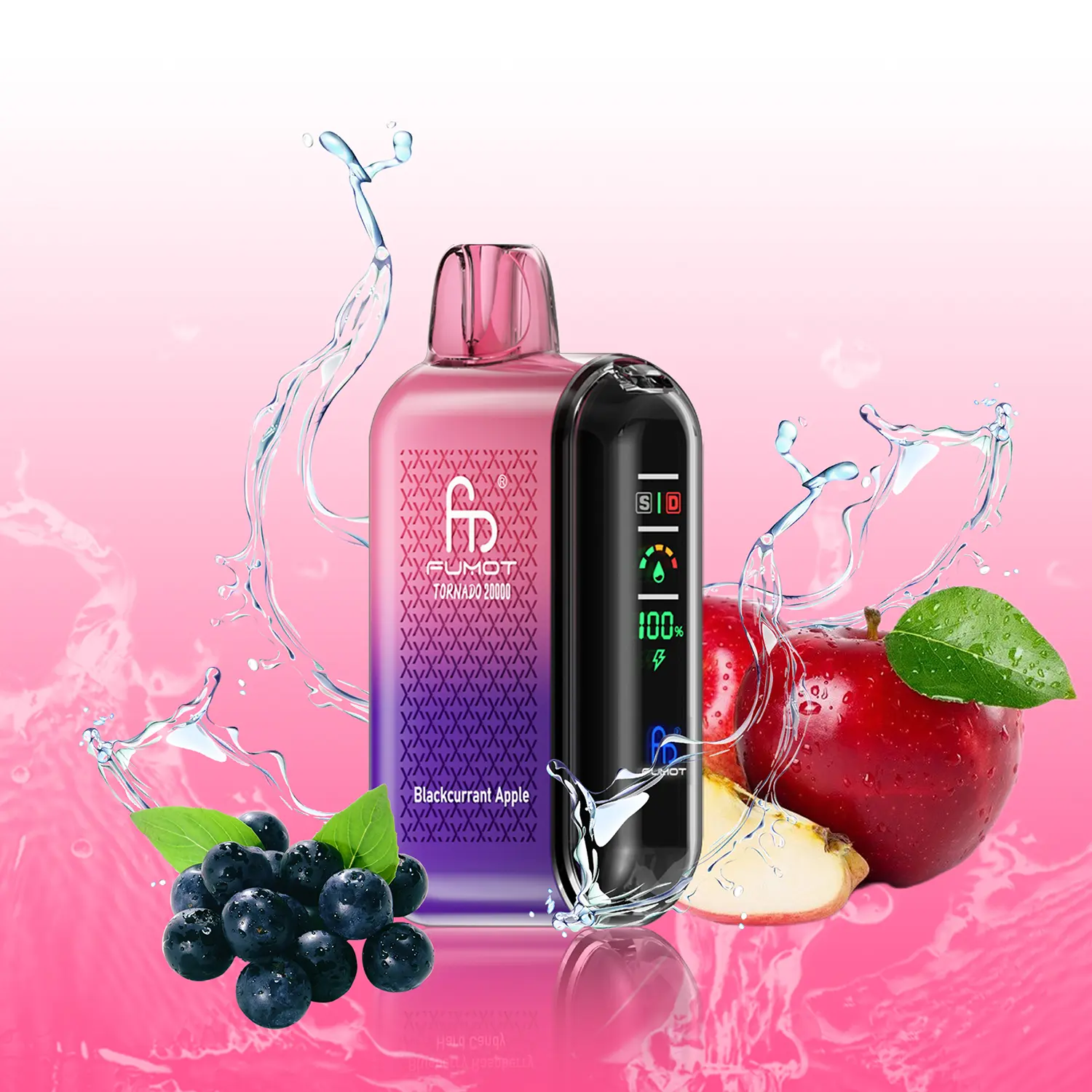 FUMOT RandM Tornado 20000 Puffs Disposable Vape-Blackcurrant Apple-EUROVAPAEPRO