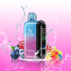 FUMOT RandM Tornado 20000 Puffs Disposable Vape-Blueberry Raspberry Hard Candy-EUROVAPAEPRO