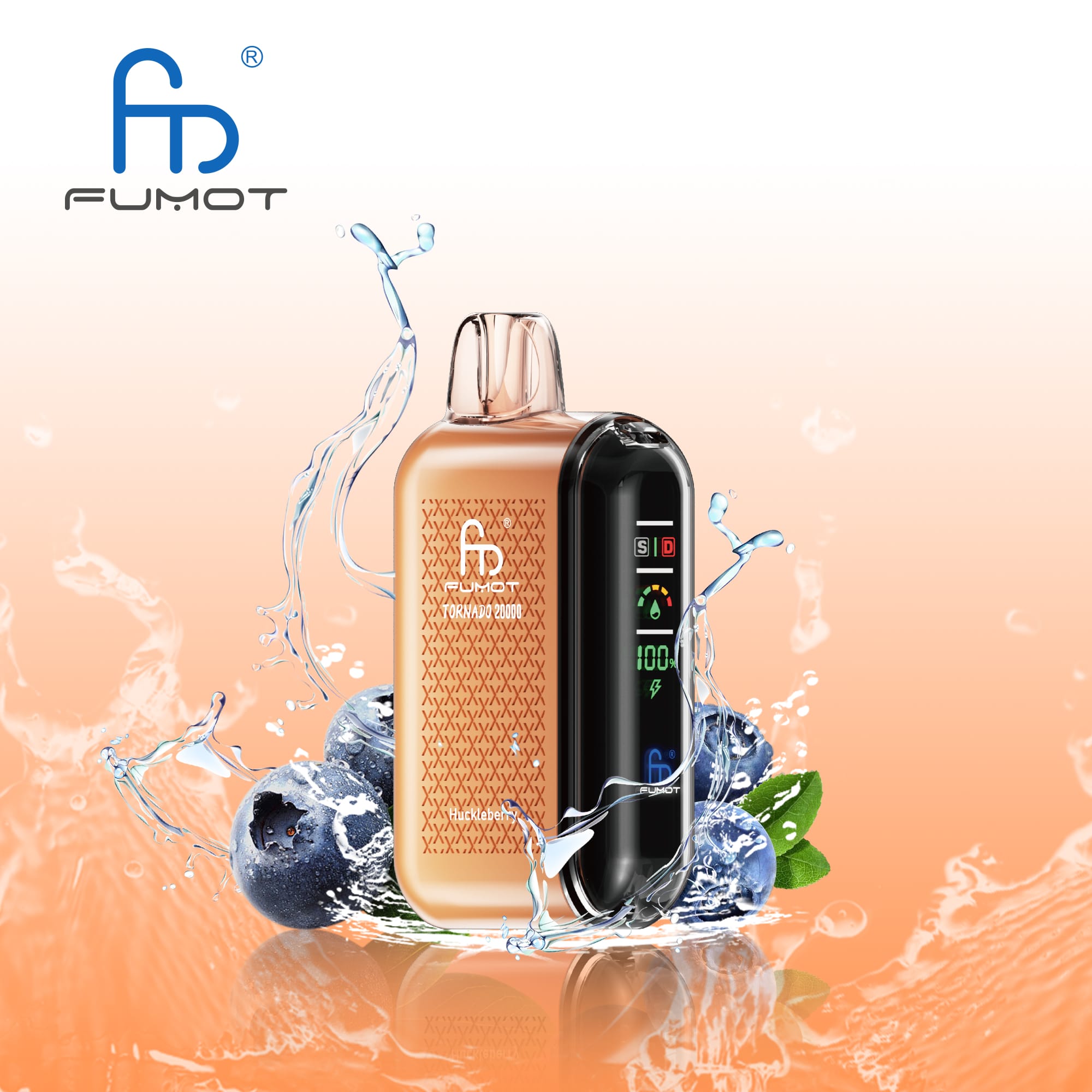FUMOT RandM Tornado 20000 Puffs Disposable Vape-Huch Leberry-EUROVAPAEPRO