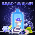 FUMOT RandM Tornado Digital Box - 12000 Puffs Disposable Vape Blueberry Bubblegum-EUROVAPEPRO