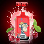 FUMOT RandM Tornado Digital Box - 12000 Puffs Disposable Vape Cherry-EUROVAPEPRO