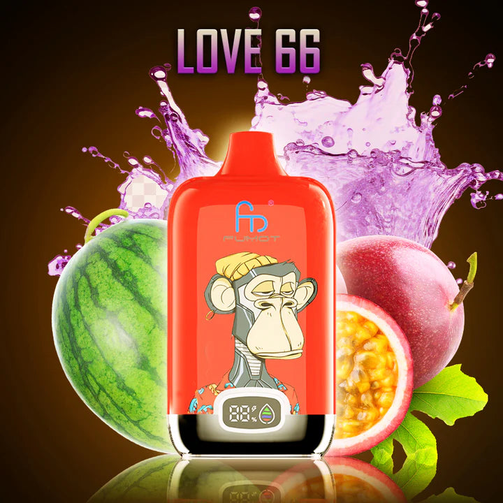 FUMOT RandM Tornado Digital Box - 12000 Puffs Disposable Vape Love 66-EUROVAPEPRO