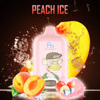 FUMOT RandM Tornado Digital Box - 12000 Puffs Disposable Vape Peach Ice-EUROVAPEPRO