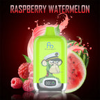 FUMOT RandM Tornado Digital Box - 12000 Puffs Disposable Vape Raspberry Watermelon-EUROVAPEPRO