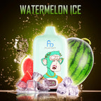 FUMOT RandM Tornado Digital Box - 12000 Puffs Disposable Vape Watermelon Ice-EUROVAPEPRO