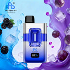 FUMOT Tornado ECO 2 In 1 50K 50000 Puffs Disposable Vapes Black Ice&Grape Ice/EUROVAPEPRO